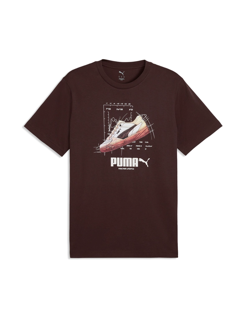 POLERA HOMBRE PUMA GRAPH SNEAKER CAFÉ - 4