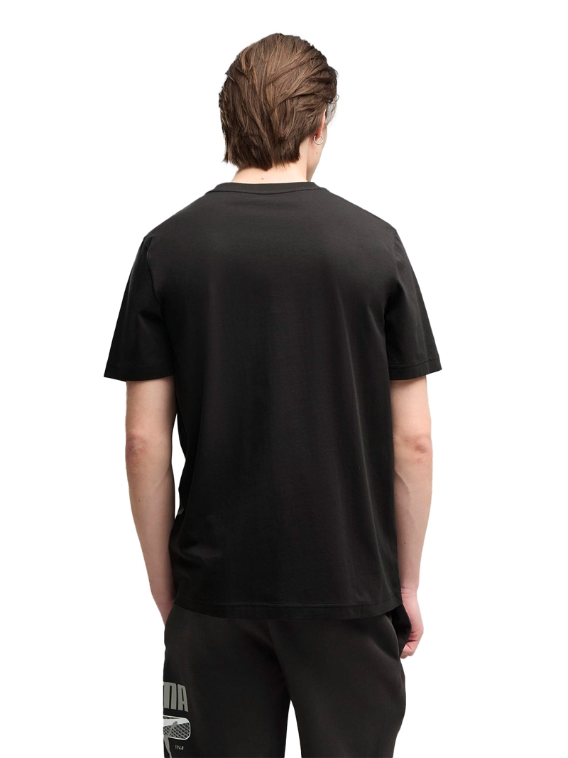 POLERA HOMBRE PUMA LOGO PLAY NEGRO - 2