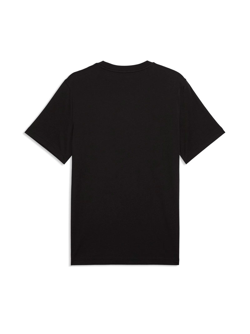 POLERA HOMBRE PUMA LOGO PLAY NEGRO - 5