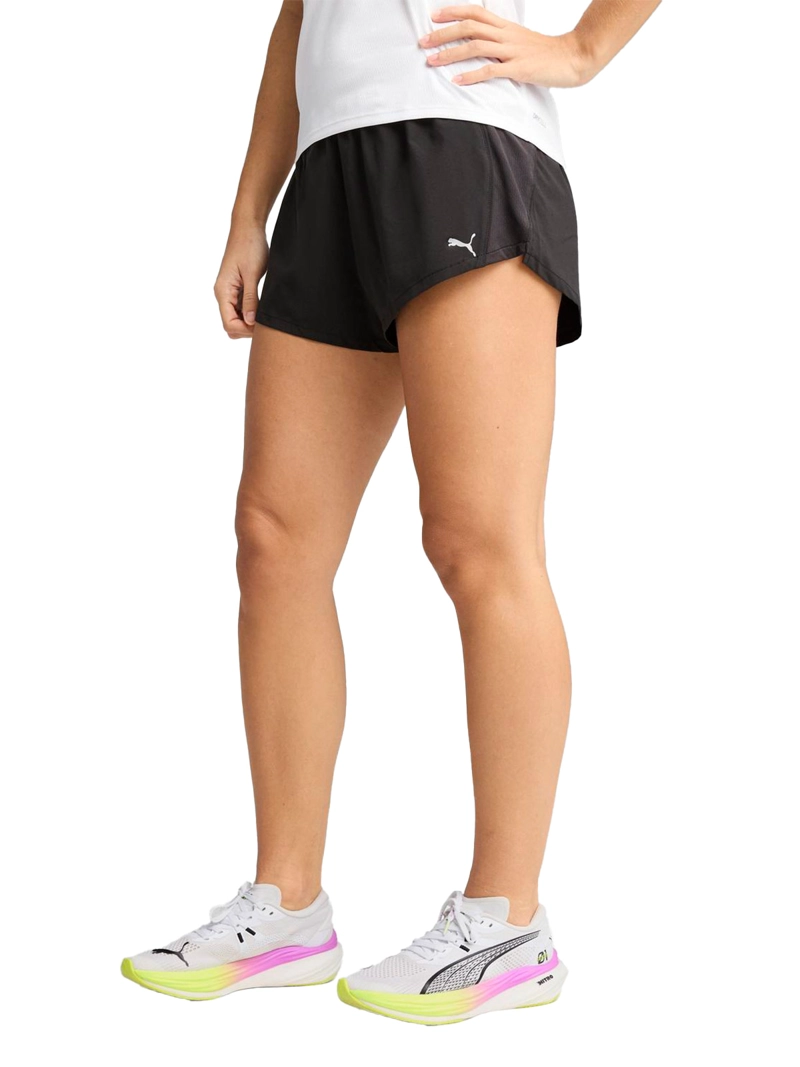 SHORT RUNNING MUJER PUMA VELOCITY NEGRO - 1
