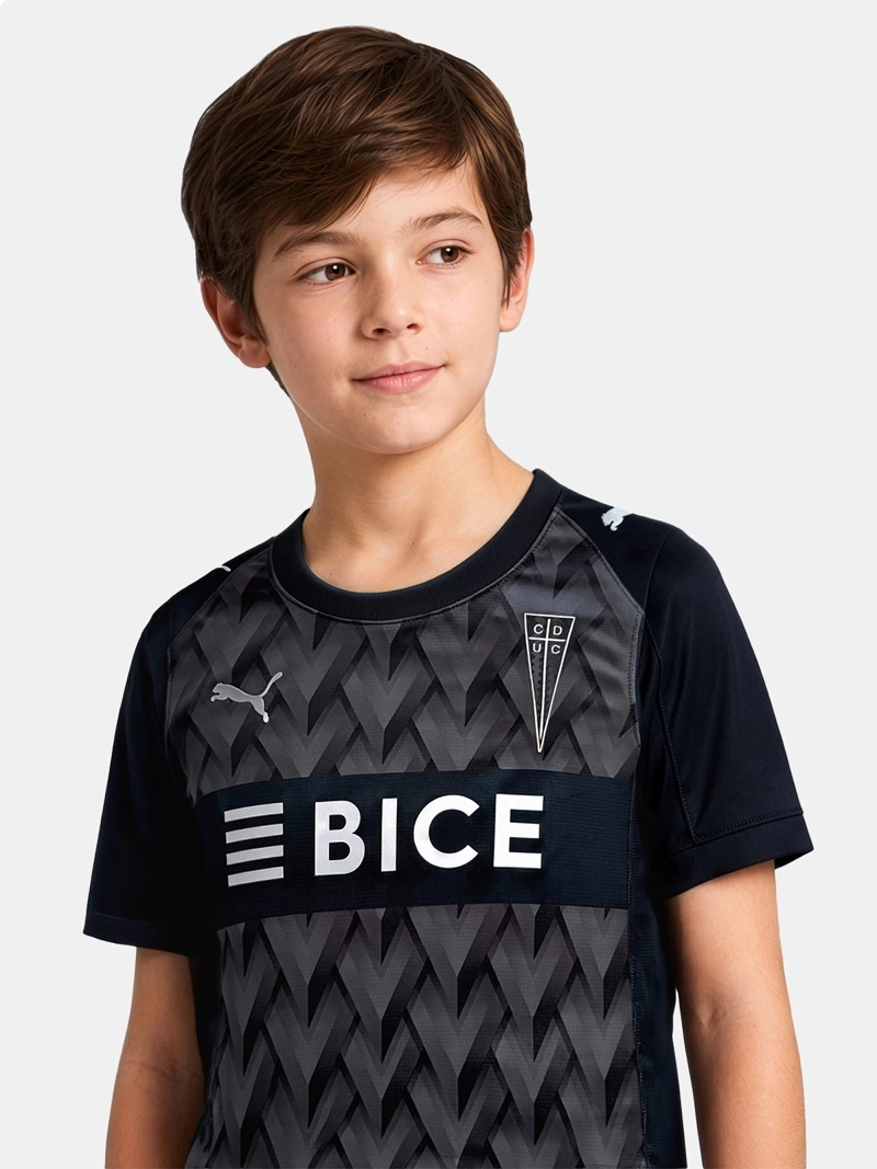CAMISETA DE FÚTBOL NIÑO PUMA UNIVERSIDAD CATÓLICA EDICIÓN ESPECIAL NEGRO - 3