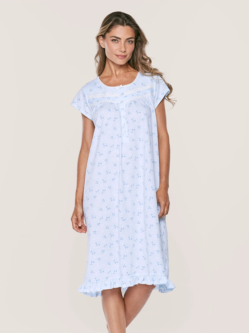 CAMISA MUJER LADY GENNY ALGODÓN ESTAMPADA - 2