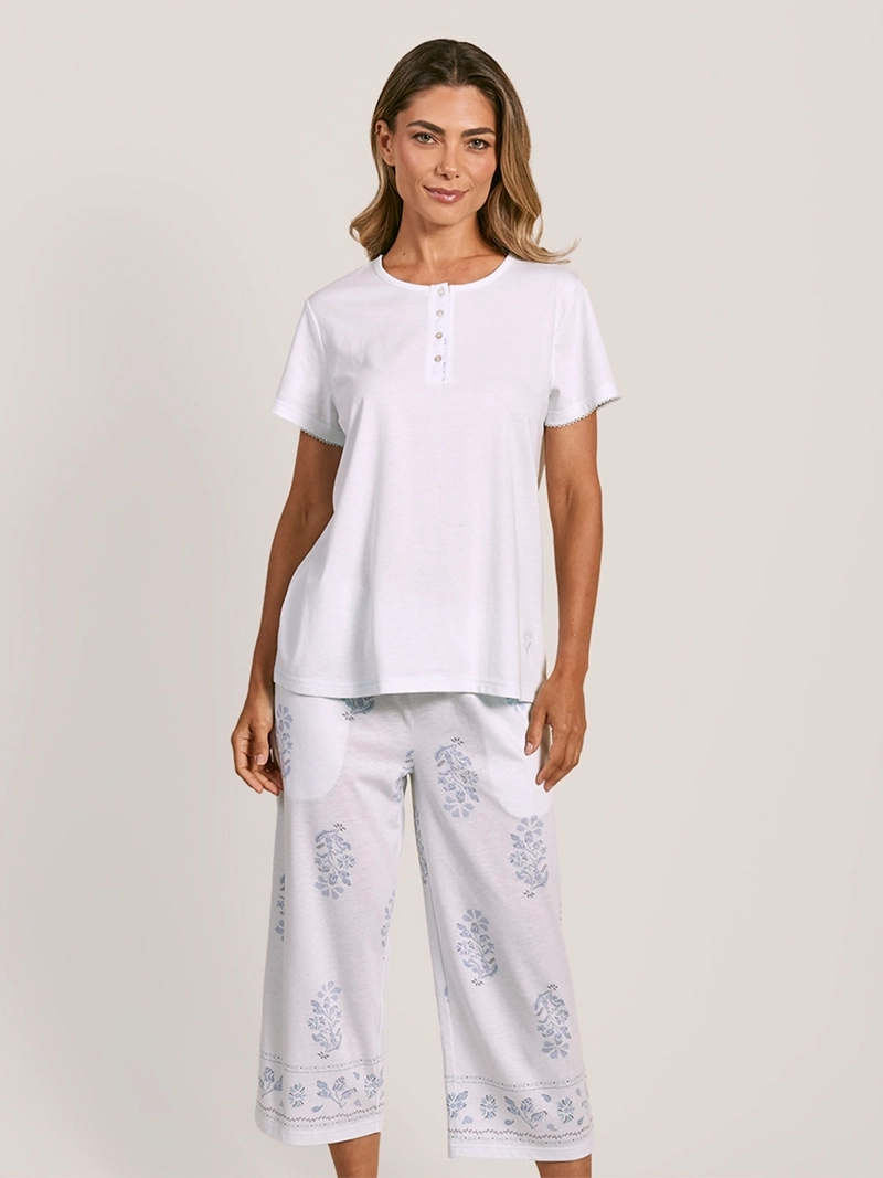 PIJAMA MUJER LADY GENNY ALGODÓN  - 2