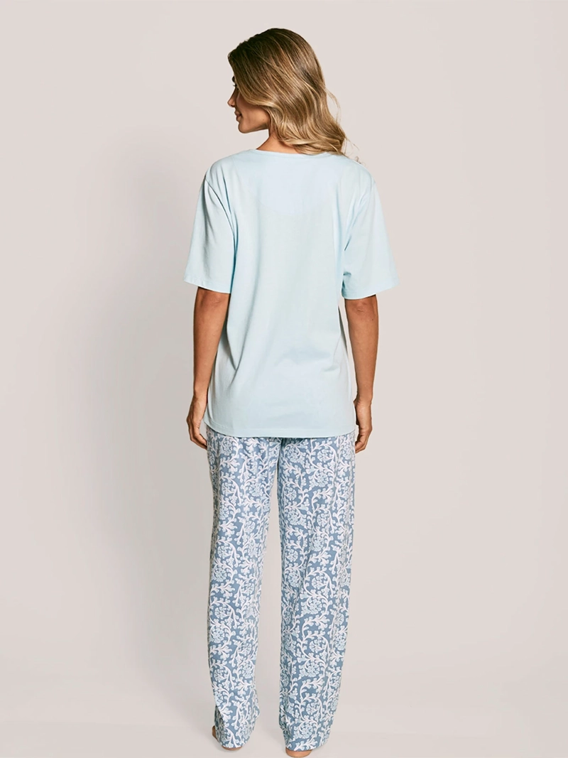 PIJAMA MUJER LADY GENNY MANGA CORTA - 3