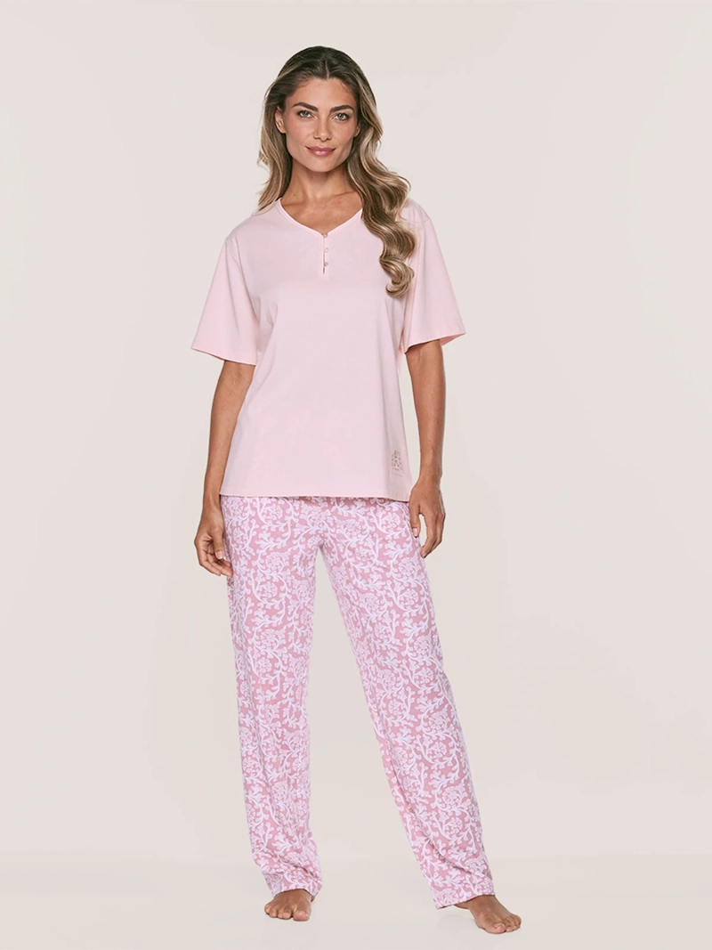 PIJAMA MUJER LADY GENNY MANGA CORTA - 2
