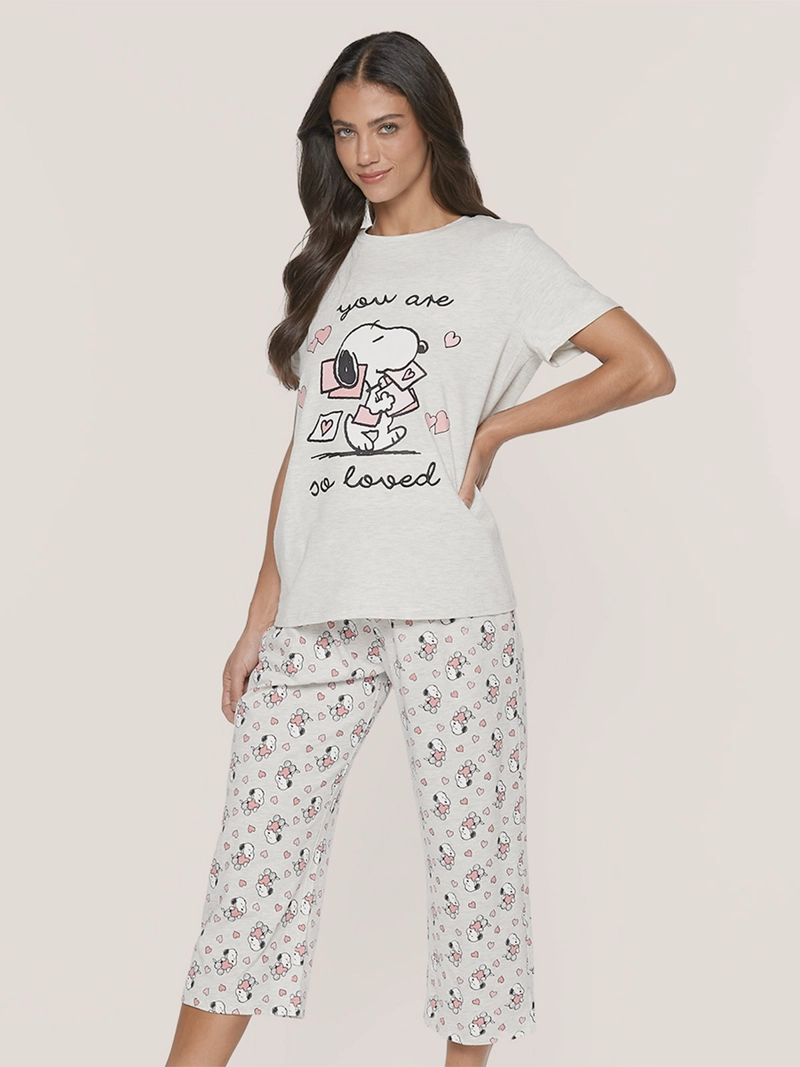 PIJAMA MUJER LADY GENNY ALGODÓN