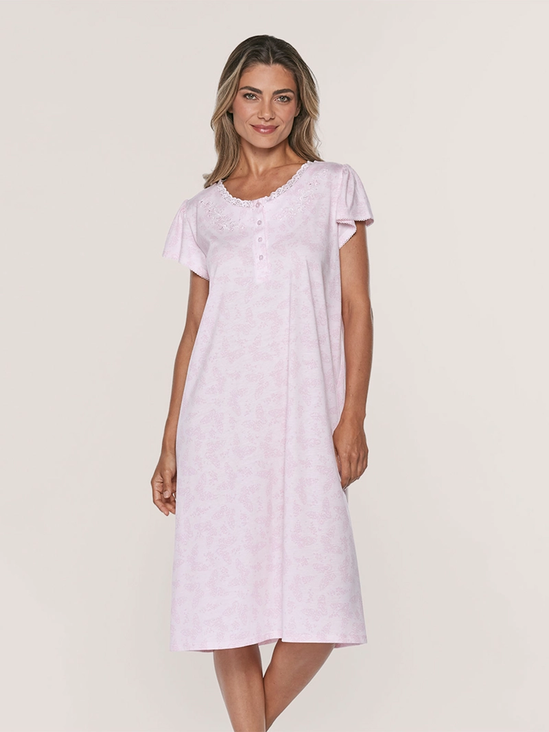 CAMISÓN MUJER LADY GENNY MANGA CORTA - 2