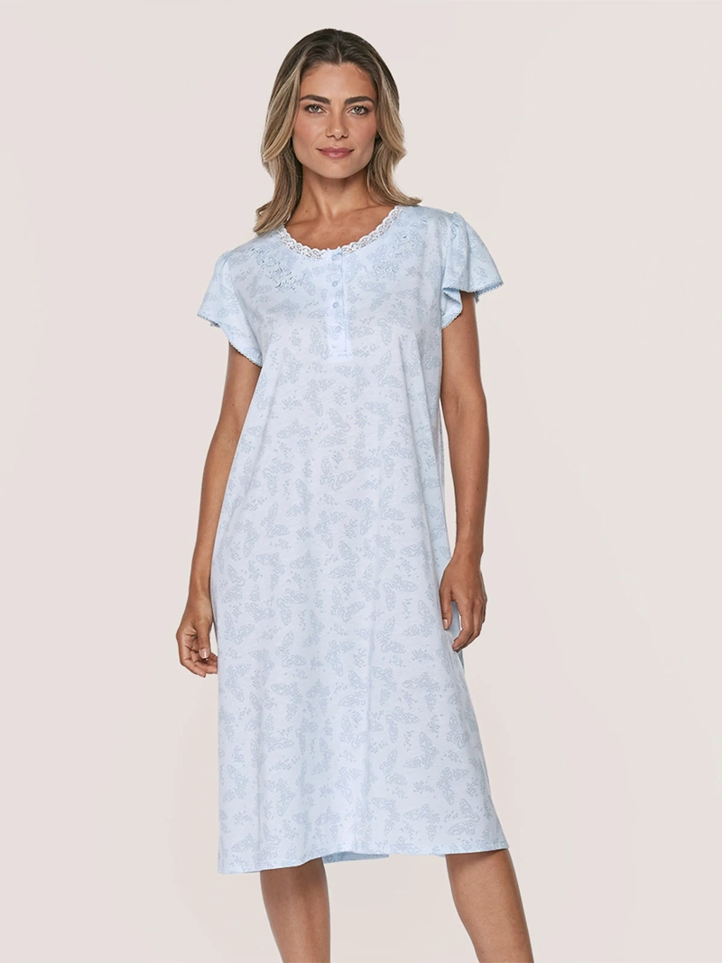 CAMISÓN MUJER LADY GENNY MANGA CORTA - 2