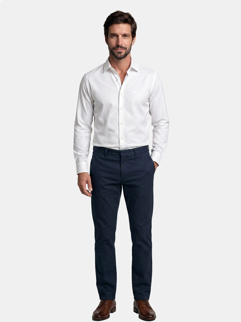 CAMISA HOMBRE FEROUCH ALGODÓN MANGA LARGA DUBLIN - 4