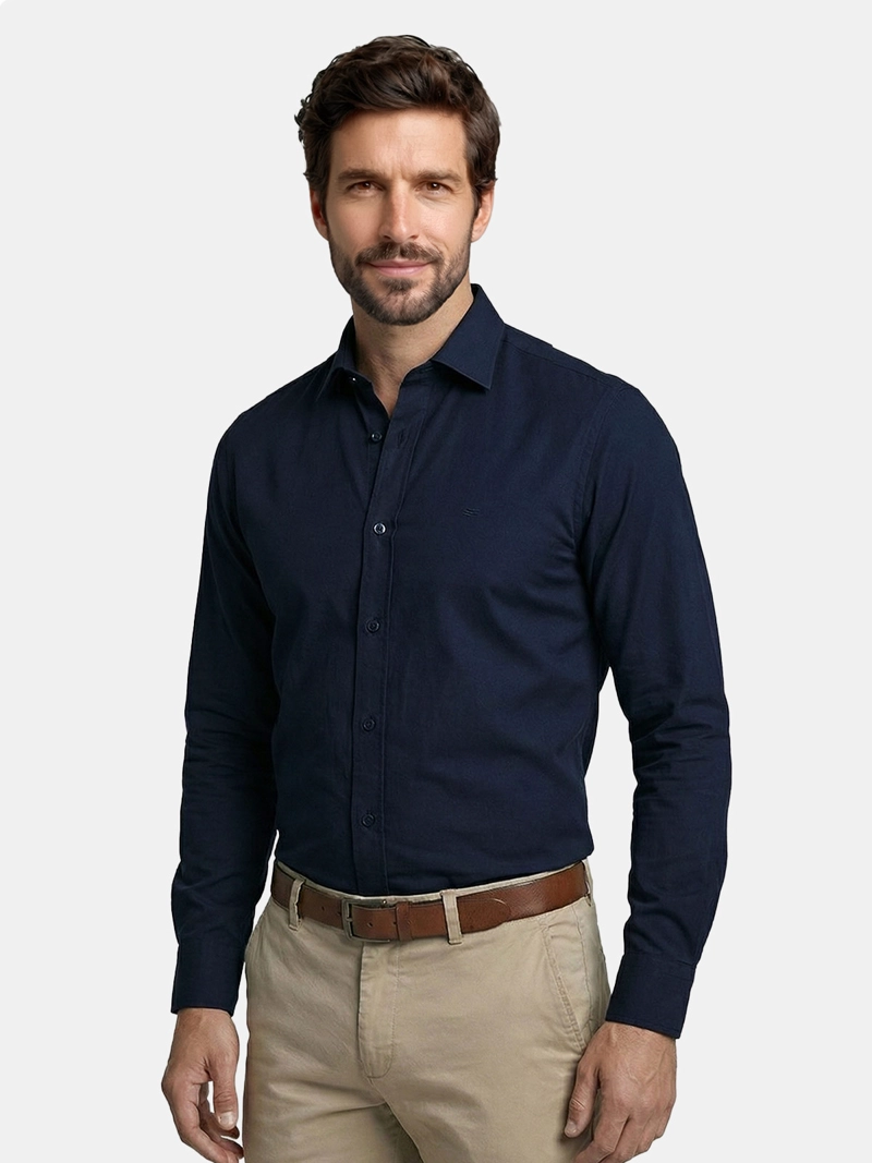 CAMISA HOMBRE FEROUCH ALGODÓN MANGA LARGA DUBLIN
