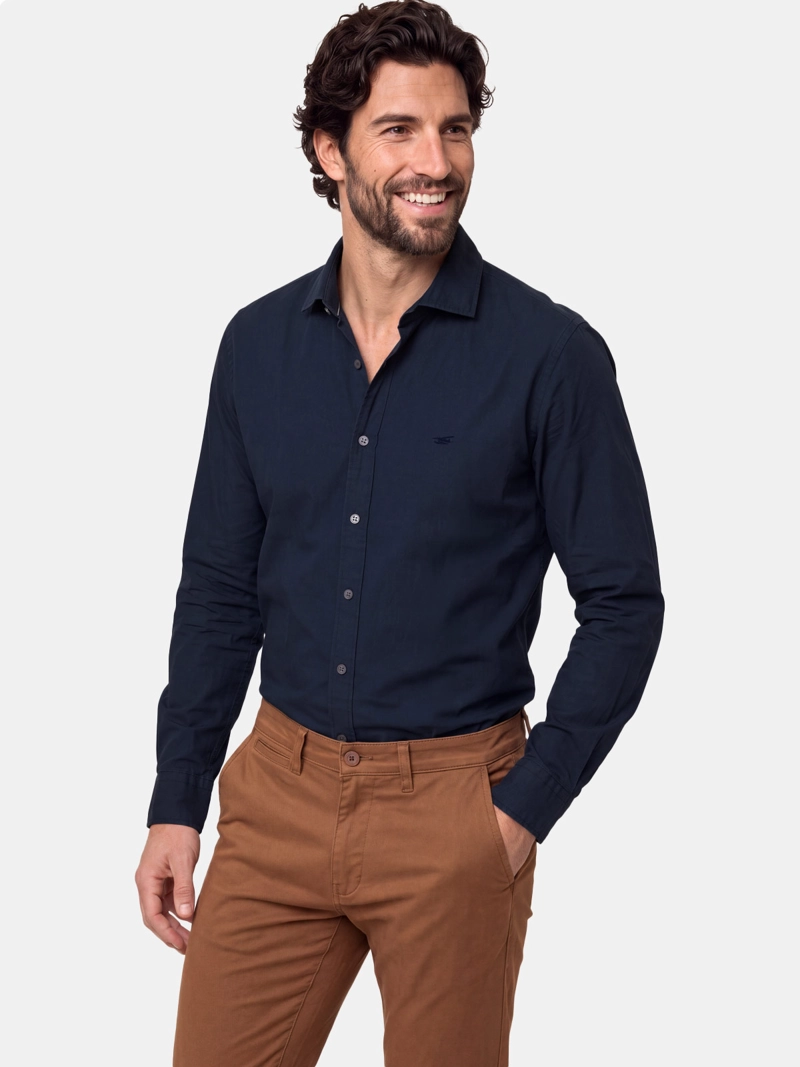 CAMISA HOMBRE FEROUCH ALGODÓN MANGA LARGA BOLTON - 1