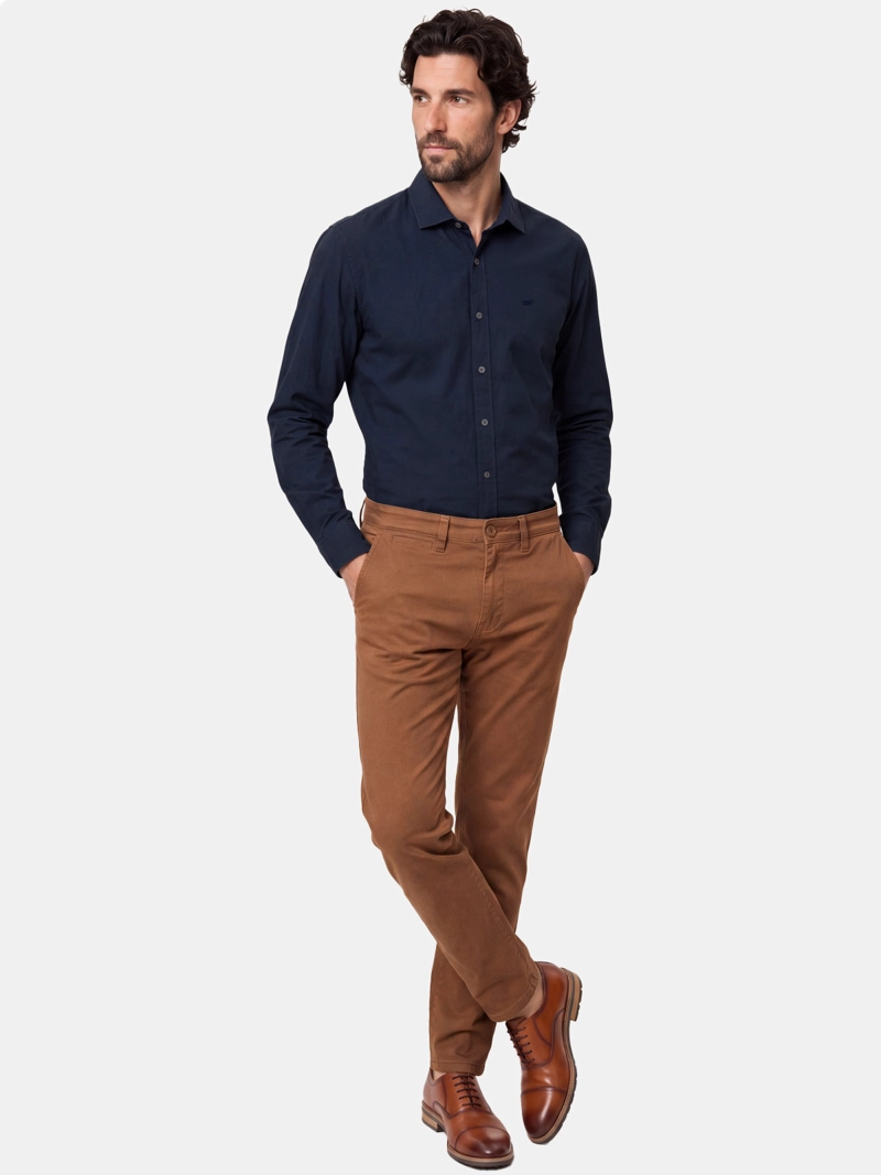 CAMISA HOMBRE FEROUCH ALGODÓN MANGA LARGA BOLTON - 4