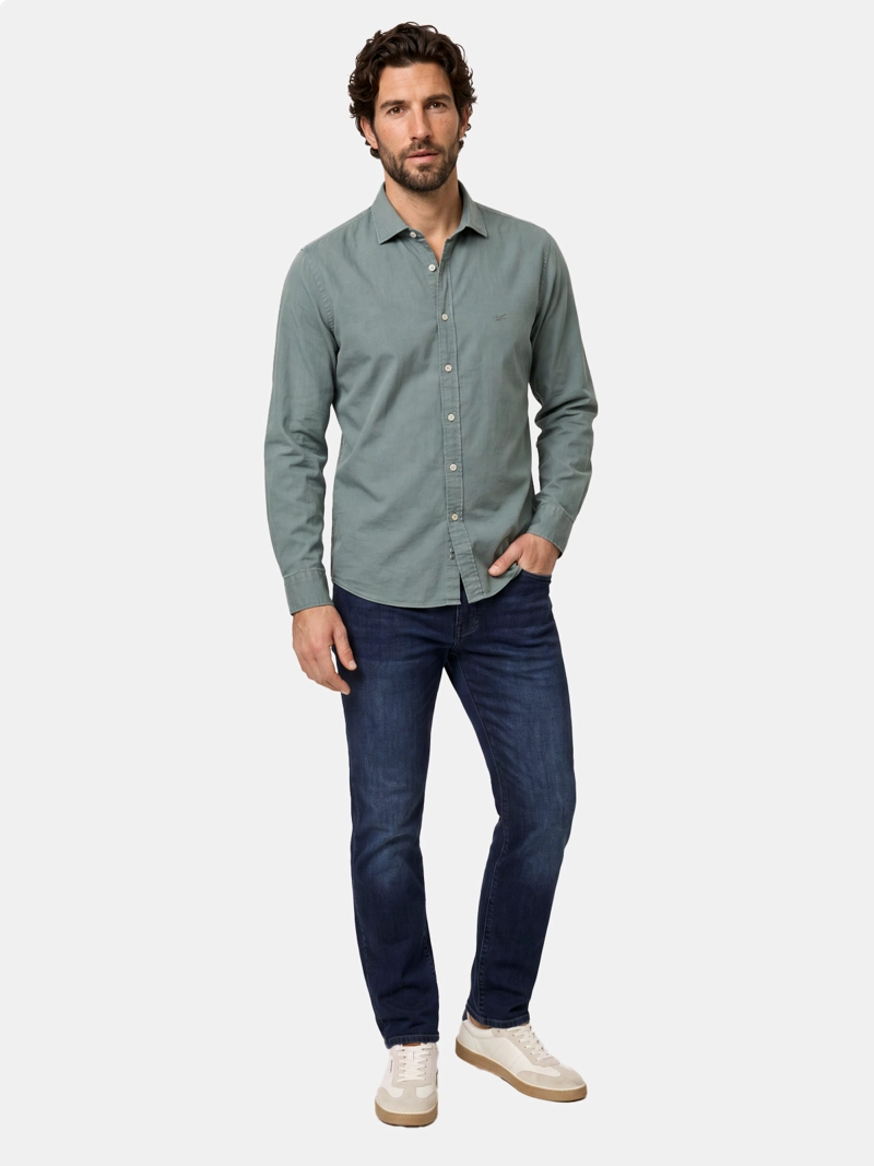 CAMISA HOMBRE FEROUCH ALGODÓN MANGA LARGA BOLTON - 4