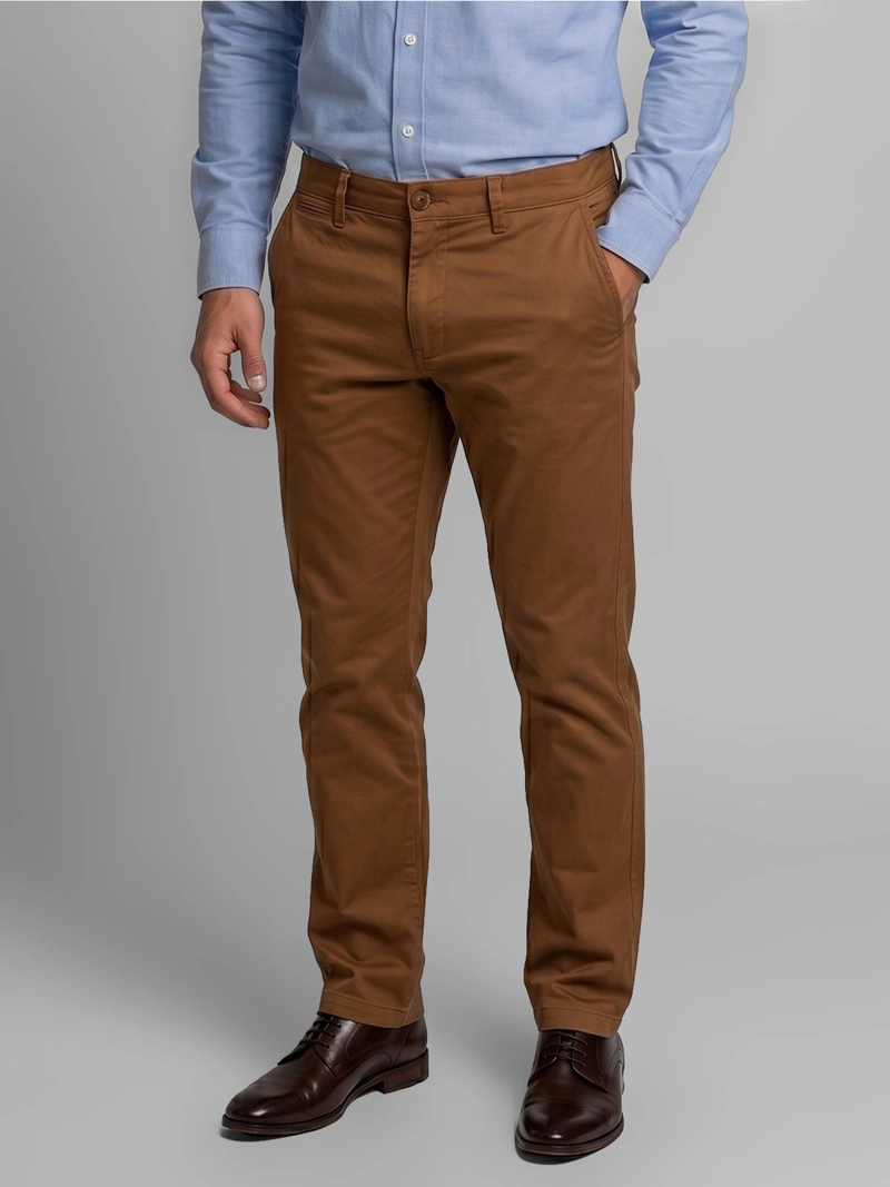 PANTALON HOMBRE FEROUCH SLIM ALGODÓN CHICAGO - 2