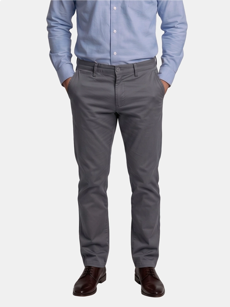 PANTALON HOMBRE FEROUCH SLIM ALGODÓN CHICAGO - 2