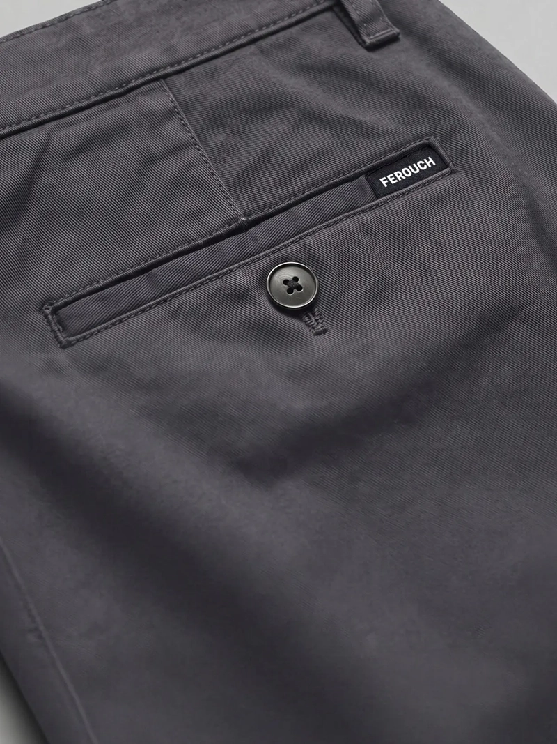 PANTALON HOMBRE FEROUCH SLIM ALGODÓN CHICAGO - 4