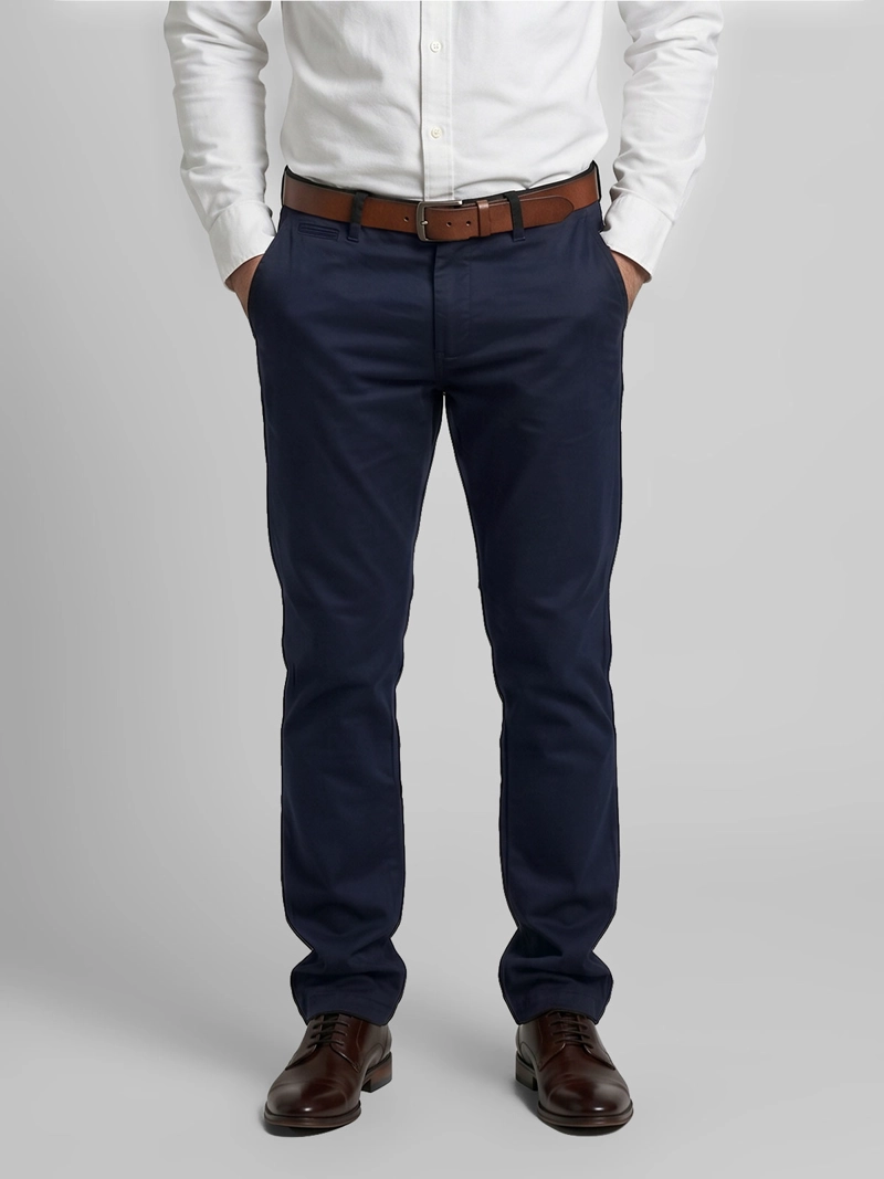 PANTALON HOMBRE FEROUCH SLIM ALGODÓN CHICAGO - 2