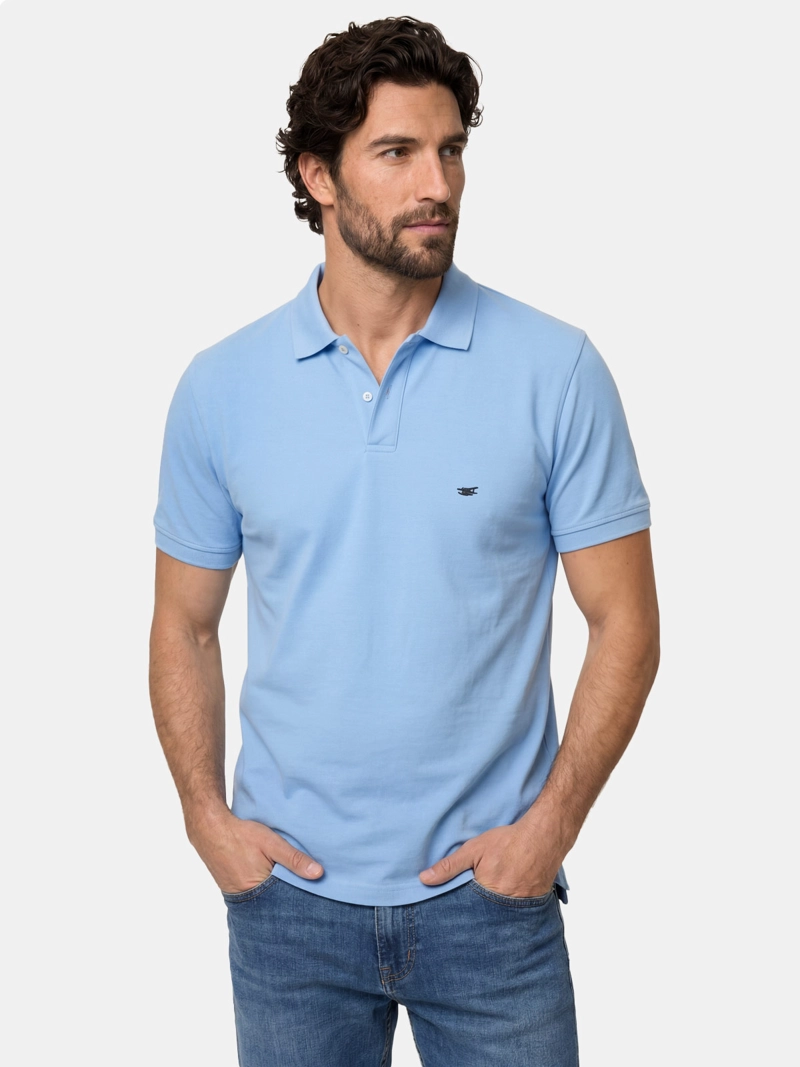 POLERA HOMBRE FEROUCH ALGODÓN CUELLO PIQUE
