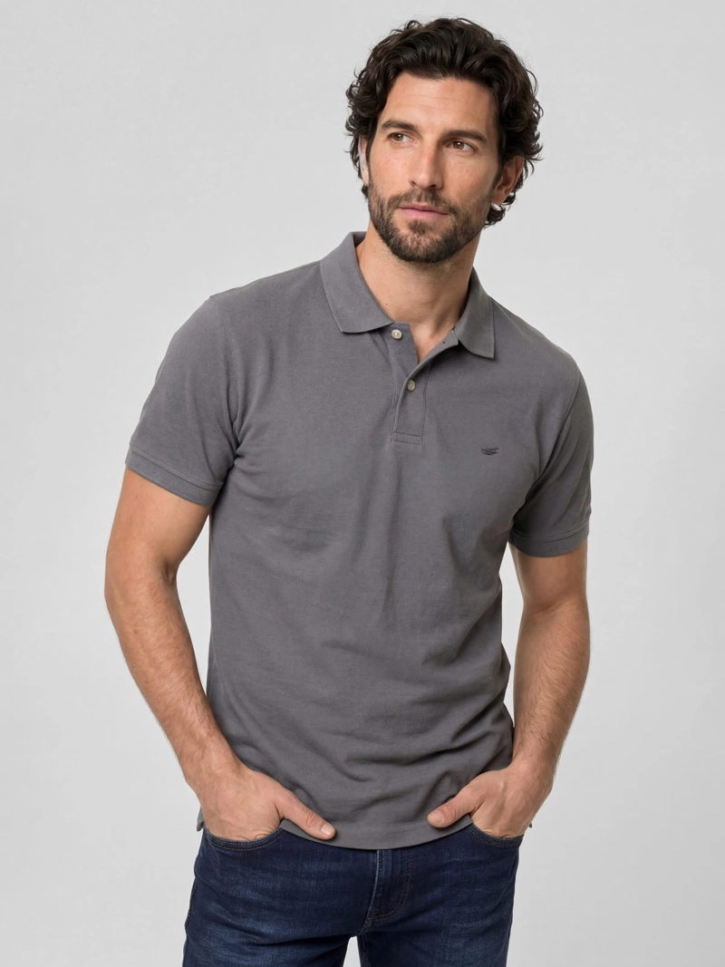 POLERA HOMBRE FEROUCH ALGODÓN CUELLO PIQUE