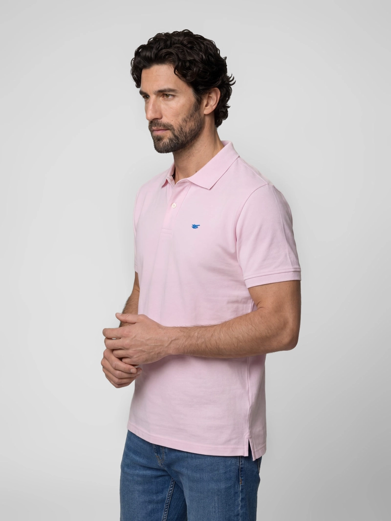 POLERA HOMBRE FEROUCH ALGODÓN CUELLO PIQUE - 1