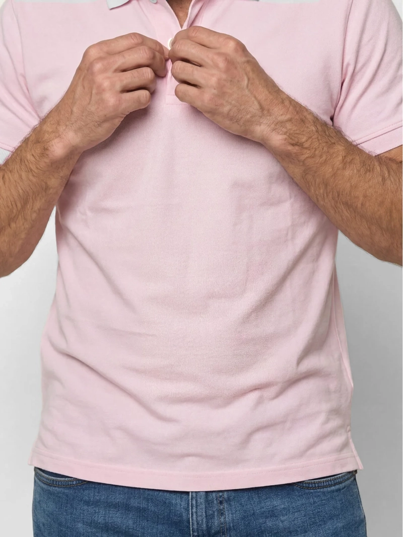 POLERA HOMBRE FEROUCH ALGODÓN CUELLO PIQUE - 3