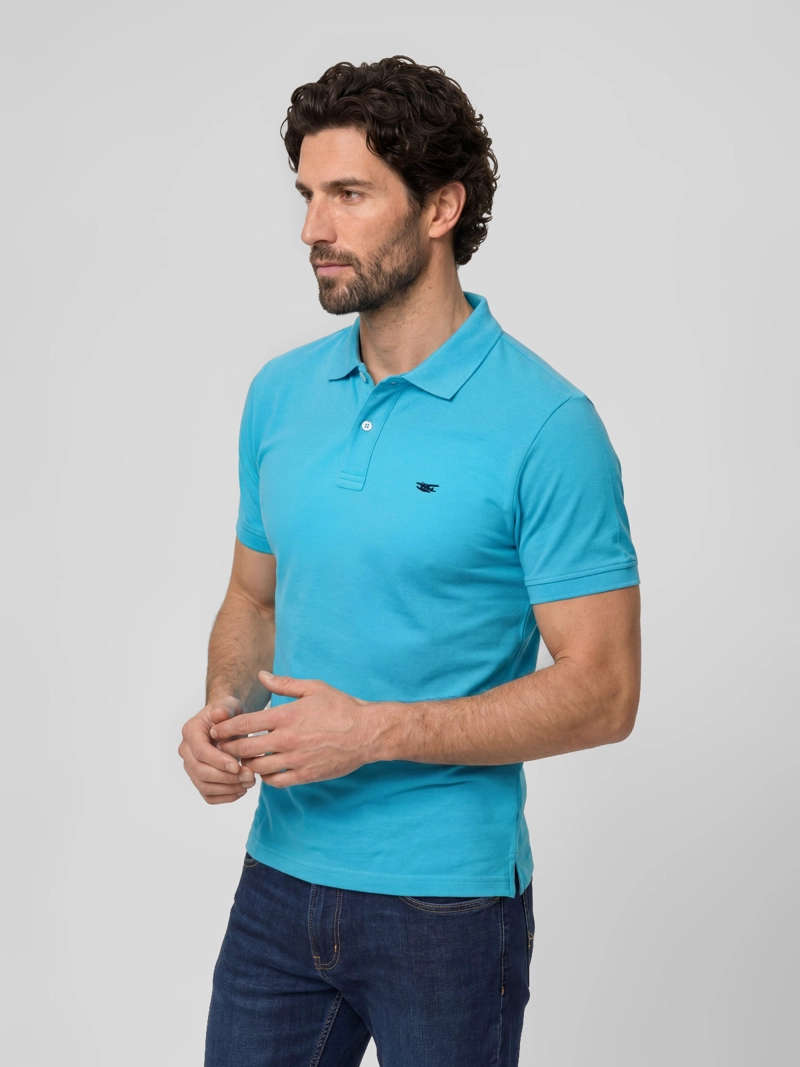 POLERA HOMBRE FEROUCH ALGODÓN CUELLO PIQUE