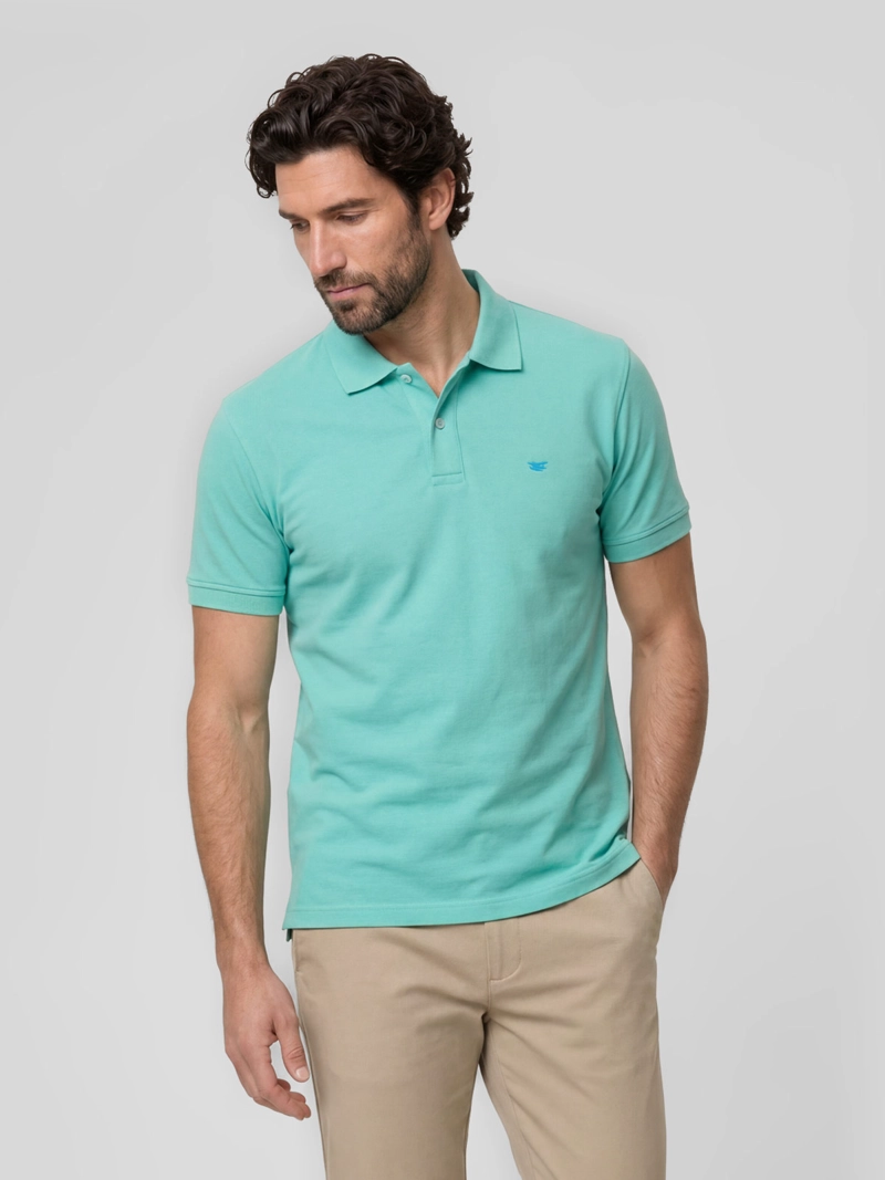 POLERA HOMBRE FEROUCH ALGODÓN CUELLO PIQUE
