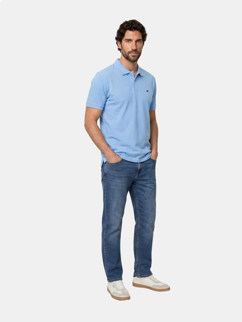 POLERA HOMBRE FEROUCH ALGODÓN CUELLO PIQUE - 3