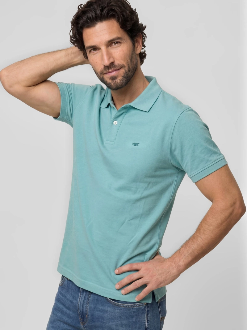 POLERA HOMBRE FEROUCH ALGODÓN CUELLO PIQUE