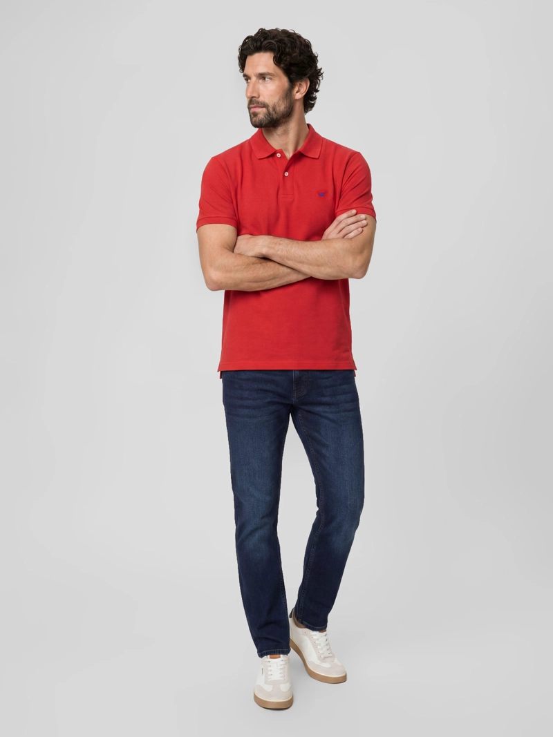 POLERA HOMBRE FEROUCH ALGODÓN CUELLO PIQUE - 4