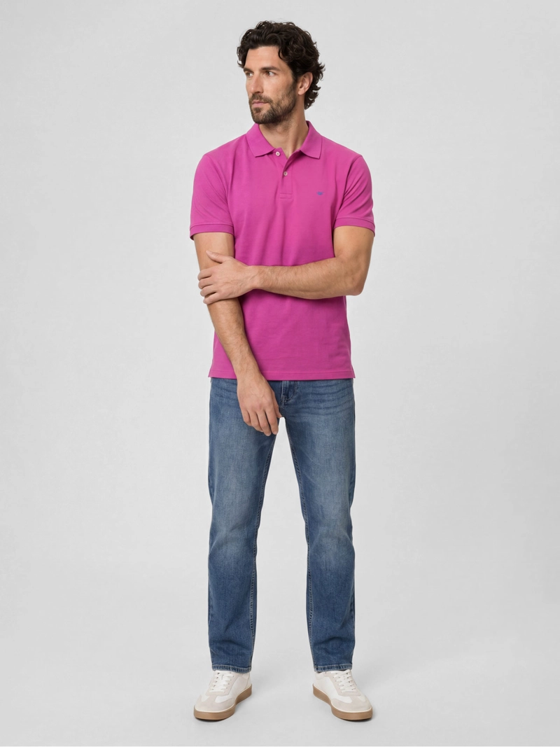 POLERA HOMBRE FEROUCH ALGODÓN CUELLO PIQUE - 4