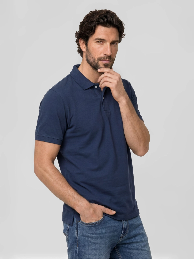 POLERA HOMBRE FEROUCH ALGODÓN CUELLO PIQUE