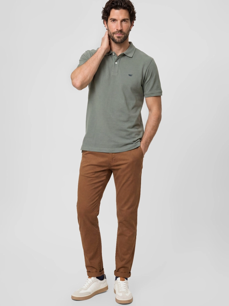 POLERA HOMBRE FEROUCH ALGODÓN CUELLO PIQUE - 4