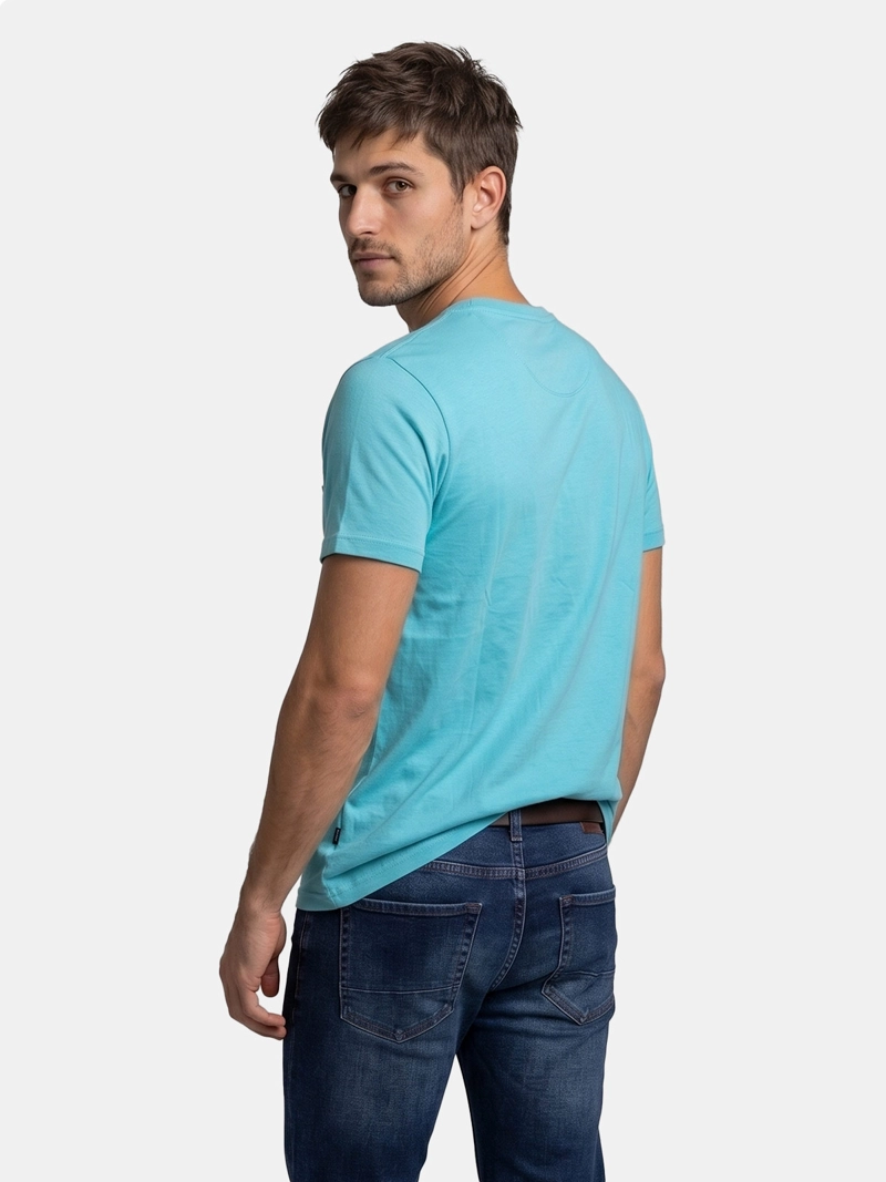 POLERA HOMBRE FEROUCH ALGODÓN MANGA CORTA - 2