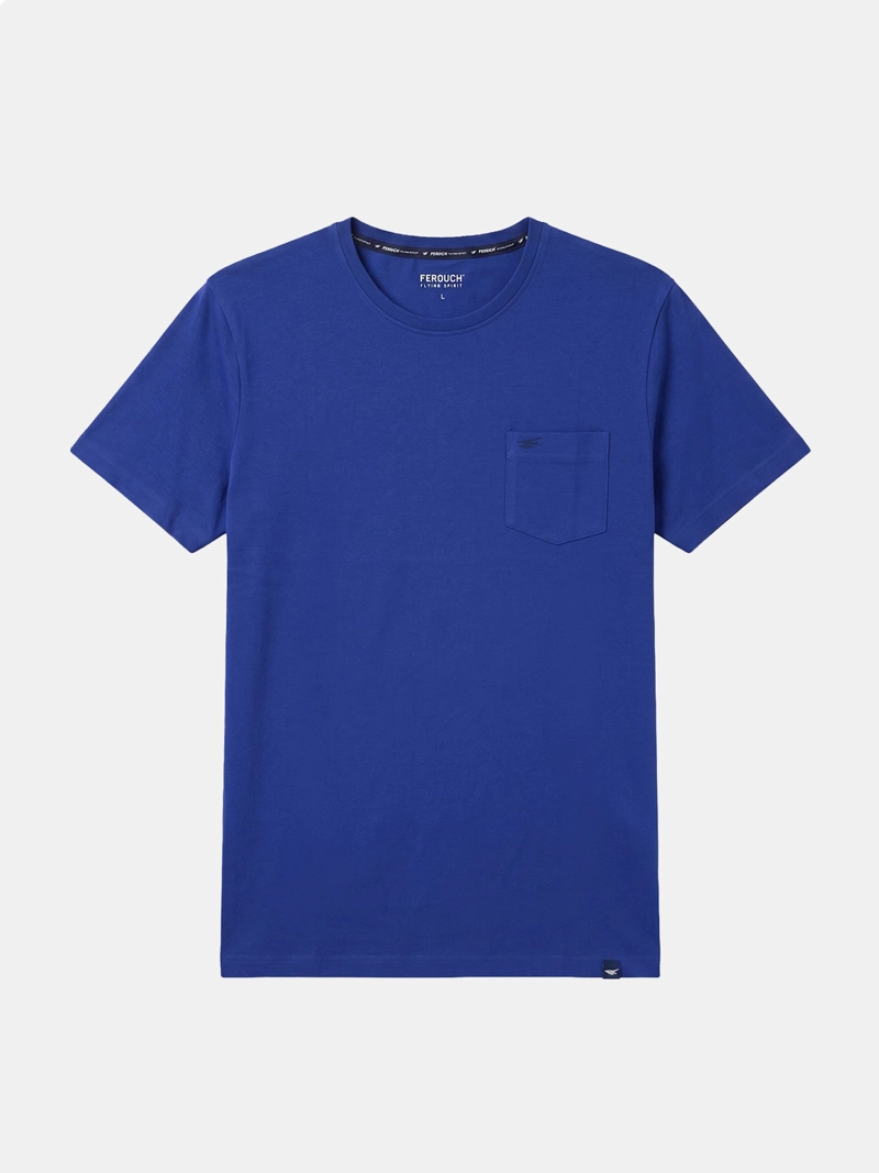 POLERA HOMBRE FEROUCH ALGODÓN MANGA CORTA - 5