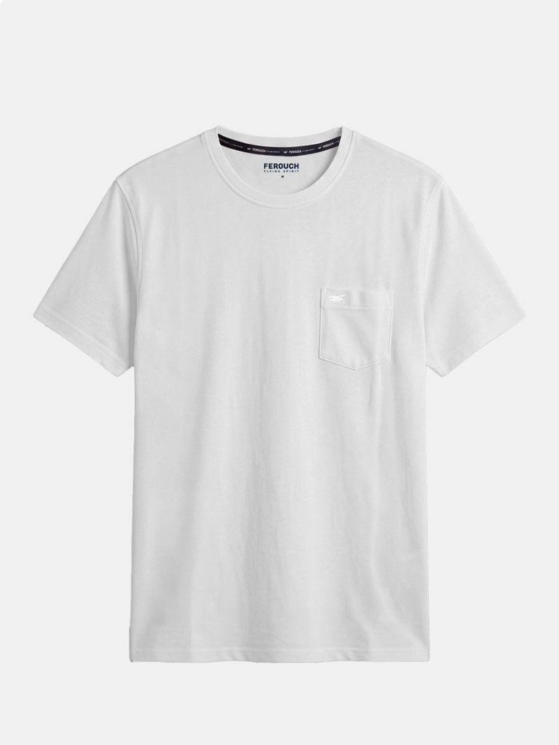 POLERA HOMBRE FEROUCH ALGODÓN MANGA CORTA - 5