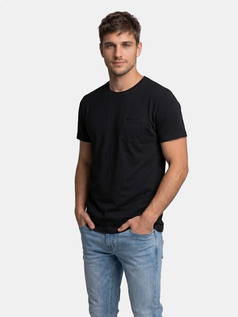 POLERA HOMBRE FEROUCH ALGODÓN MANGA CORTA