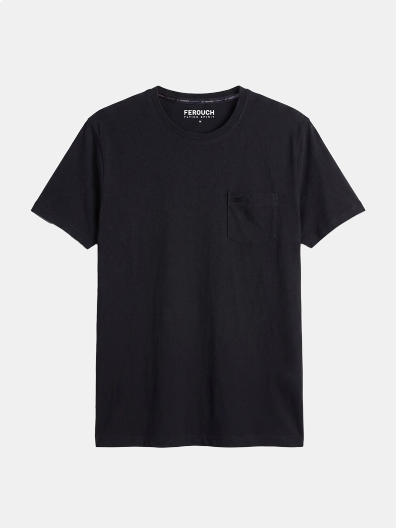 POLERA HOMBRE FEROUCH ALGODÓN MANGA CORTA - 5