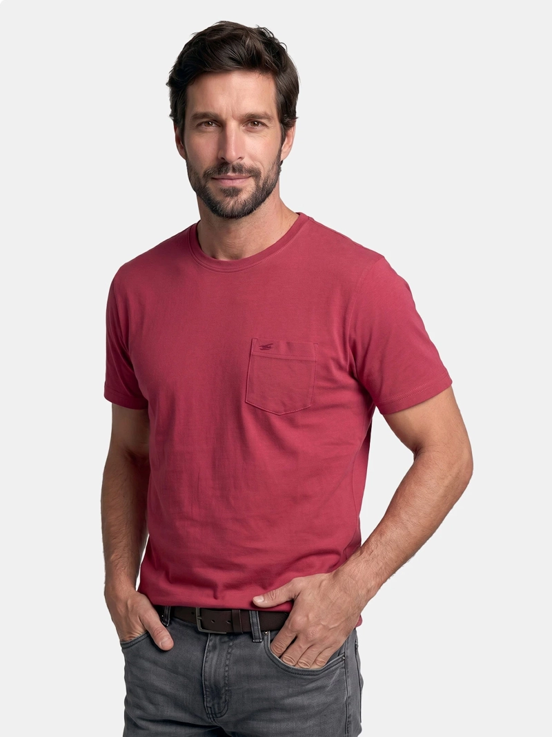 POLERA HOMBRE FEROUCH ALGODÓN MANGA CORTA