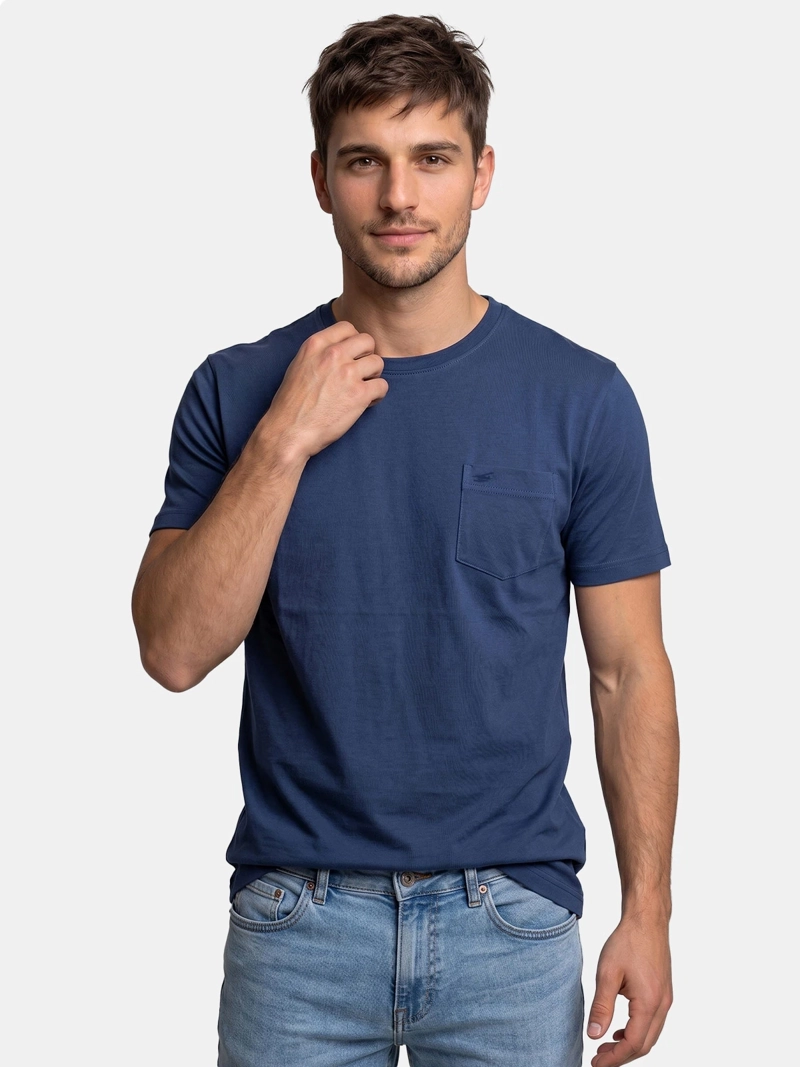 POLERA HOMBRE FEROUCH ALGODÓN MANGA CORTA