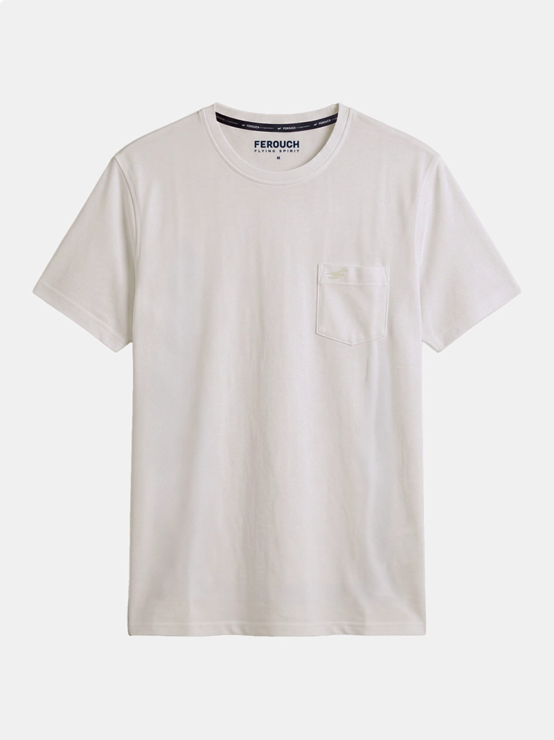 POLERA HOMBRE FEROUCH ALGODÓN MANGA CORTA - 5