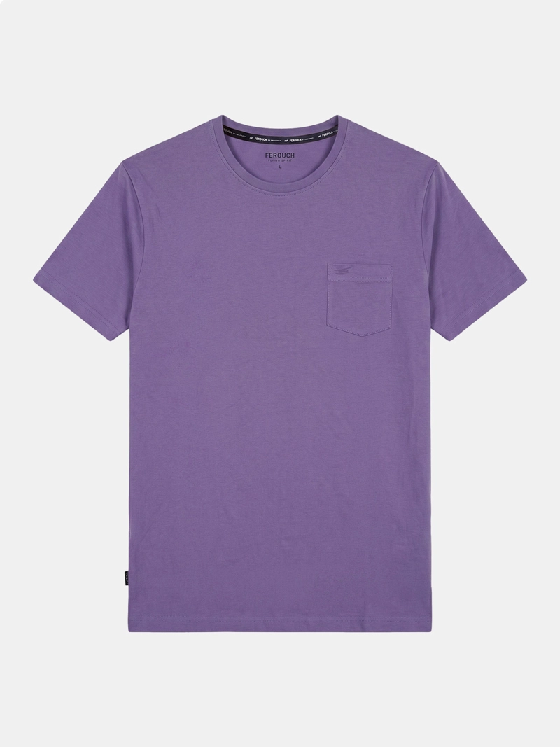 POLERA HOMBRE FEROUCH ALGODÓN MANGA CORTA - 5