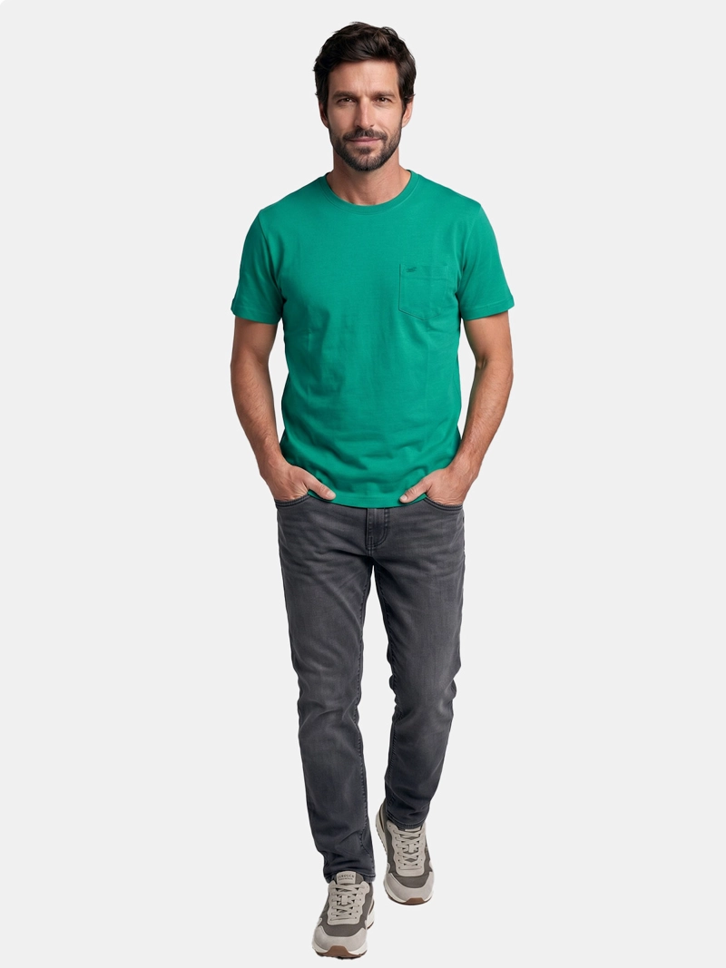 POLERA HOMBRE FEROUCH ALGODÓN MANGA CORTA - 4