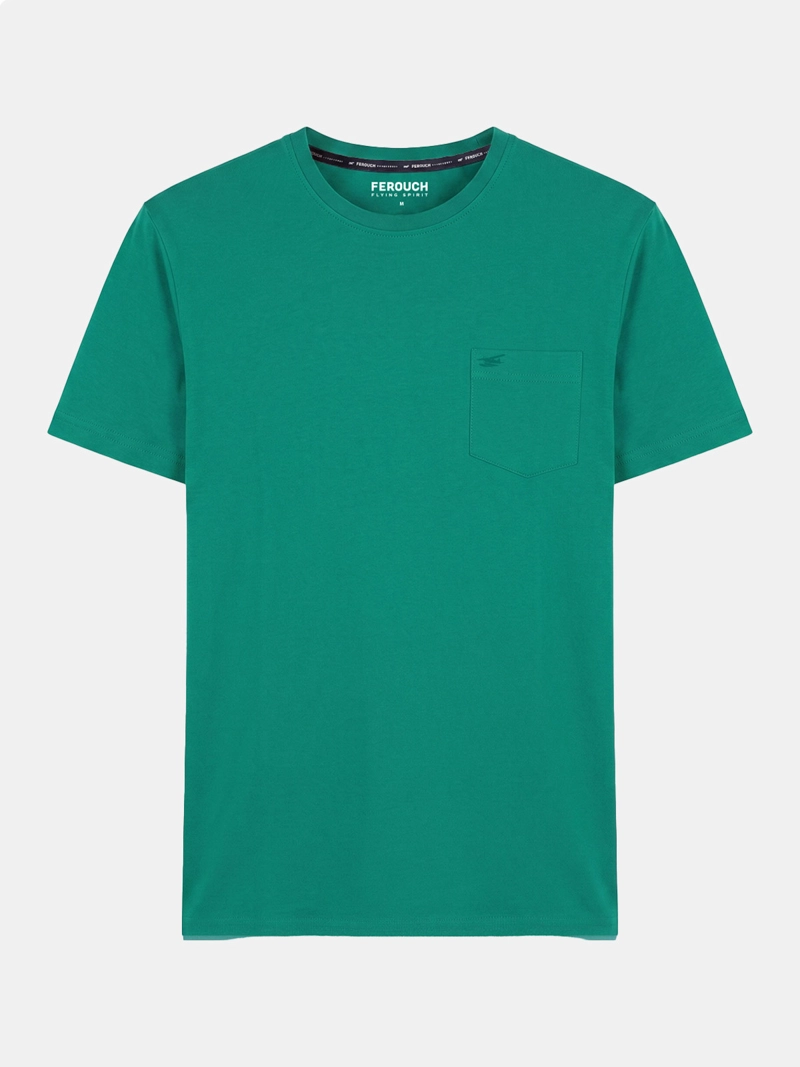 POLERA HOMBRE FEROUCH ALGODÓN MANGA CORTA - 5