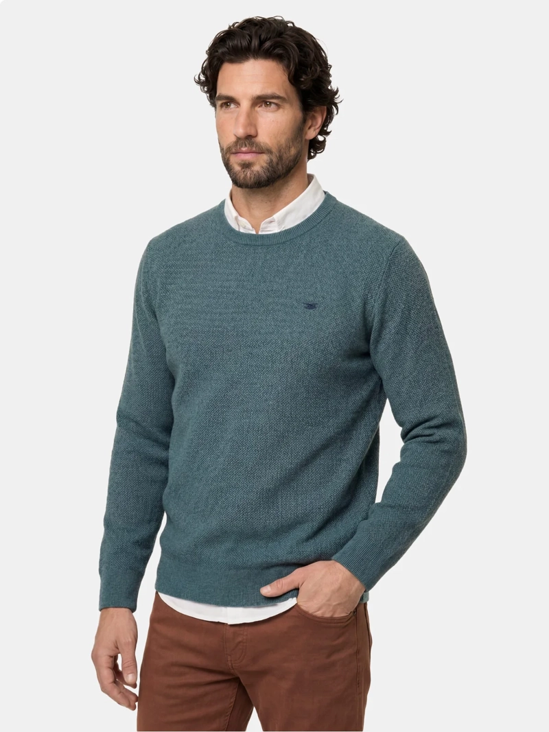 SWEATER HOMBRE FEROUCH ALGODÓN CUELLO EN V
