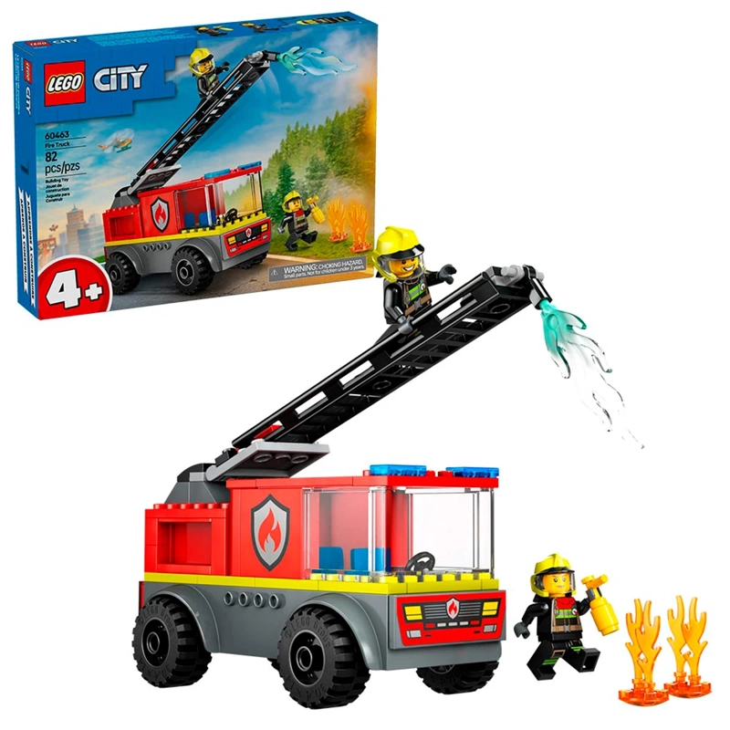 BLOQUES DE CONSTRUCCIÓN LEGO CAMIÓN DE BOMBEROS - 1