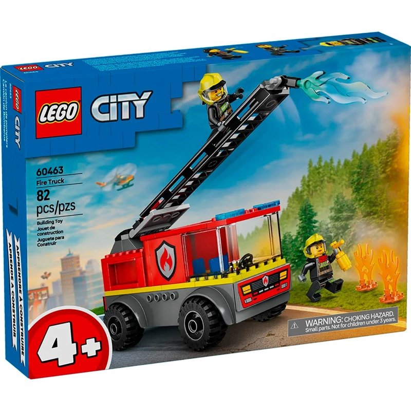 BLOQUES DE CONSTRUCCIÓN LEGO CAMIÓN DE BOMBEROS - 4