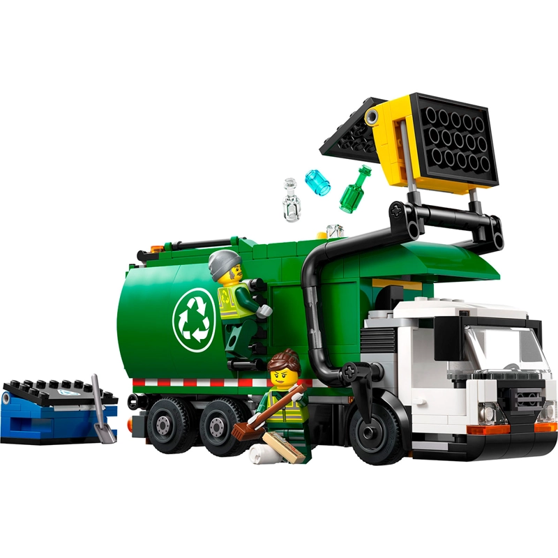 BLOQUES DE CONSTRUCCIÓN LEGO CAMIÓN DE RECICLAJE - 2