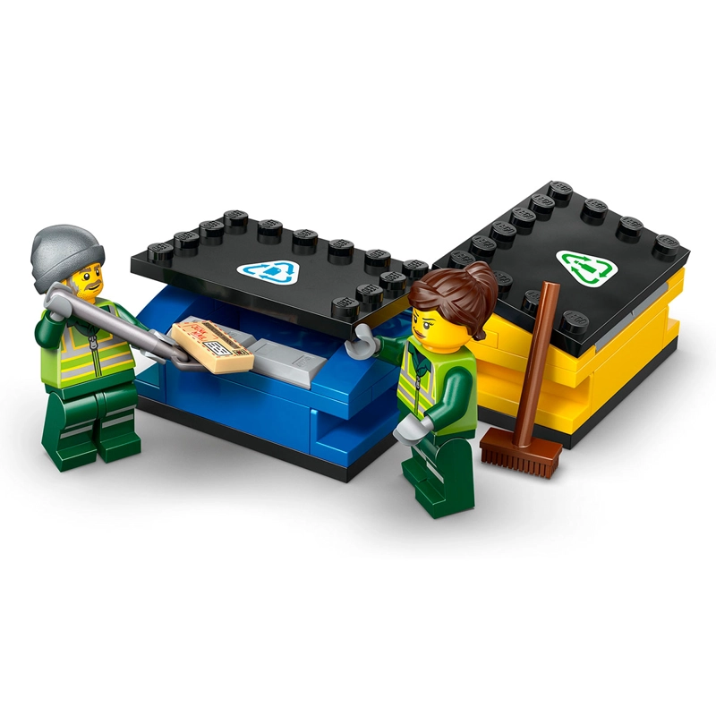 BLOQUES DE CONSTRUCCIÓN LEGO CAMIÓN DE RECICLAJE - 3