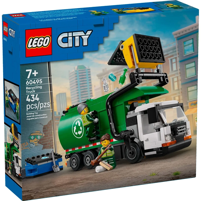 BLOQUES DE CONSTRUCCIÓN LEGO CAMIÓN DE RECICLAJE - 4